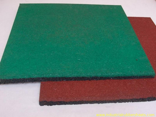Tapis en caoutchouc industriel de flaque de plancher de feutre en caoutchouc de feuille de grain en bois, épaisseur de 10-50mm