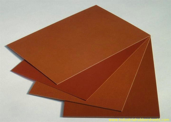La surface douce de Brown a coloré la feuille en plastique/feuille phénolique de coton résistantes à la chaleur