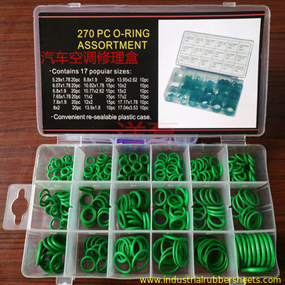 Rivage 70 une couleur verte de kit de joint circulaire des joints en caoutchouc FKM de silicone de dureté